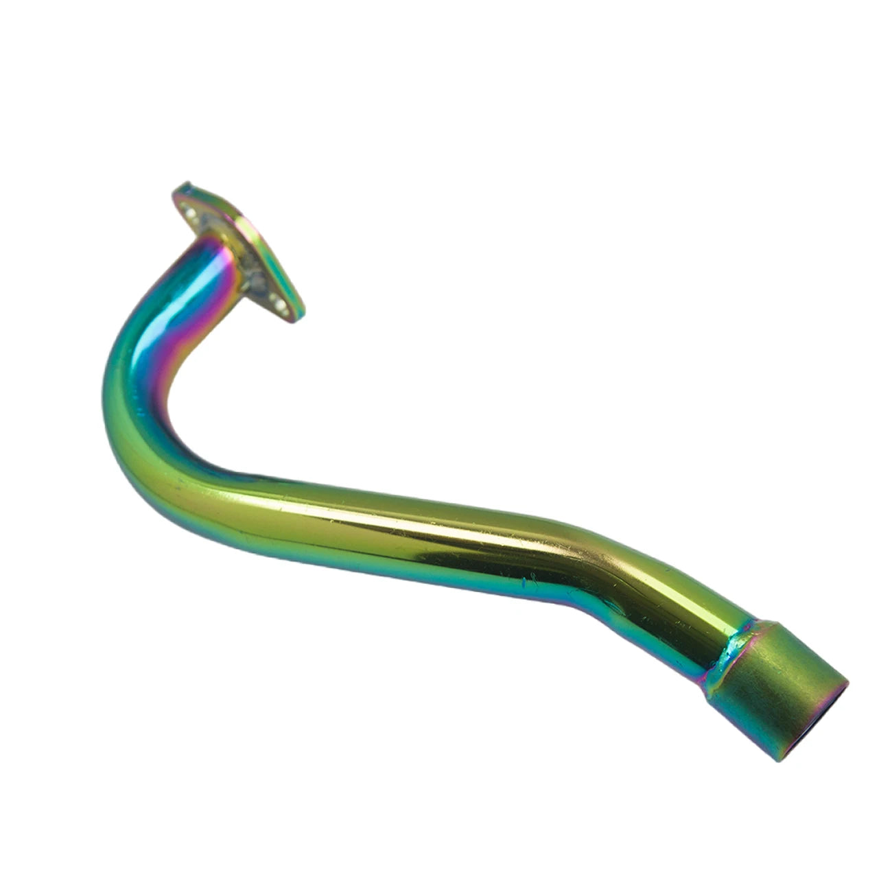 MMB Powersports Burnt Titanium Exhaust Pipe For Predator 212cc Honda Clone GX160 GX200 Engines