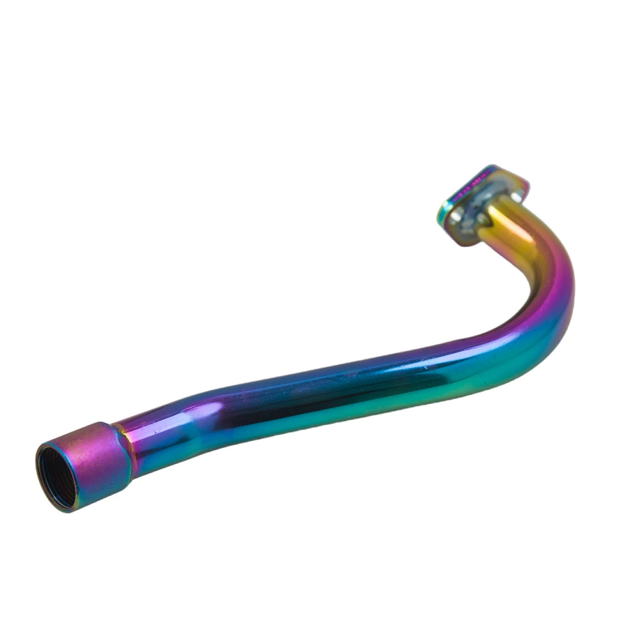 MMB Powersports Burnt Titanium Exhaust Pipe For Predator 212cc Honda Clone GX160 GX200 Engines